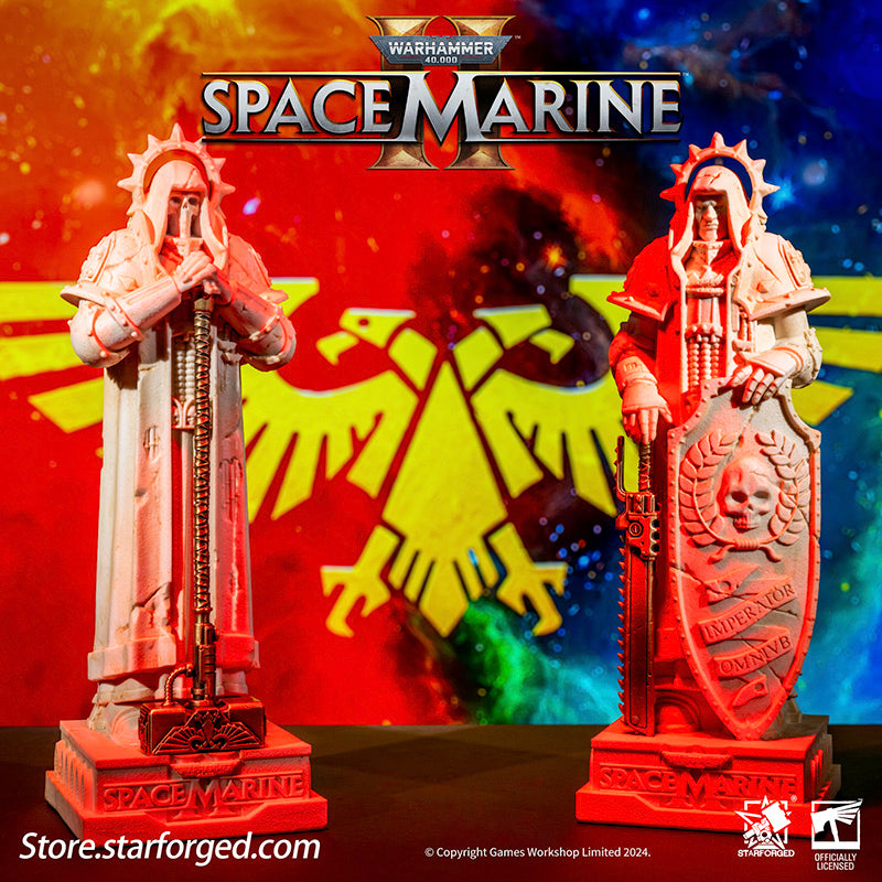 Amidst a galaxy engulfed in flames of war, the Aquila is a symbol familiar to every citizen of the Imperium. It is said that one of its eyes gazes into the future, while the other looks back upon the past.
The Imperium is locked in an eternal war for survival, and to humanity, the Aquila stands as the final beacon of hope amidst the darkened stars. The decrees of Terra are far from merciful, and the rule of the Imperium is by no means benevolent. Yet, under the golden wings of the Aquila, humanity finds sh